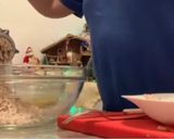 Foto del passaggio 2 della ricetta Polpette di pollo e arrosto di lonza