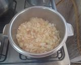 Foto del paso 5 de la receta: Tarta sin harina de cebollas y champiñones con masa de papas, arroz 🥔🧅🍄🍚