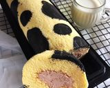 Foto langkah ke 9 dari resep Moo moo roll cake ala chocomory.