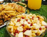 A picture of step 2 of Mix Fruit Chaat.