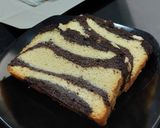 Foto langkah ke 8 dari resep Keto Marble Butter Cake (Mix Flour) Gluten & Sugar Free#Ketopad.