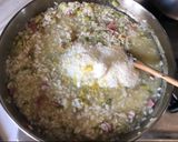 Φωτογραφία βήματος 7 της συνταγής Risotto με κολοκυθάκια και σαλάμι αέρος