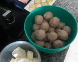 Foto langkah ke 1 dari resep Sop bakso tahu siomay mudah.