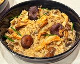A picture of step 13 of Mushroom risotto.