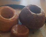 Foto del paso 11 de la receta: Budincitos, de Mandarina, Cappuccino(café Dolca instantáneo) y Marmolado (mezcla de ambos gustos)