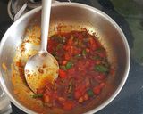 A picture of step 3 of Veg Kurmura pulao jain.