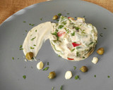 Foto del paso 11 de la receta: Ensalada de judías verdes y berenjena con mahonesa de sriracha