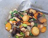 Foto langkah ke 5 dari resep Sapo Tahu Udang.