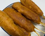 صورة لخطوة 6 من وصفة الكورن دوج الكوري
