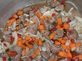 Guiso de Carne con arroz integral!