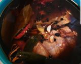 A picture of step 4 of Salt beef #Christmas 2021.