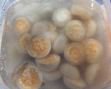 Hình bước làm 1 của món Cà Pháo Muối Chua Kho Tóp Mỡ