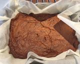 A picture of step 3 of Gooey chocolate fudge brownies.