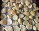 Foto del paso 1 de la receta: Tortilla rellena con papas al horno
