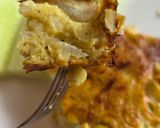 Foto del paso 8 de la receta: Torta de cebolla y queso de búfala 🧅🐃con harina de trigo sarraceno, sin gluten ⬆️ proteínas ⬇️ carbos