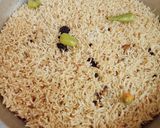 A picture of step 7 of Chicken Pulao 😋😋.