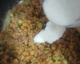 A picture of step 8 of Veg Keema Masala.