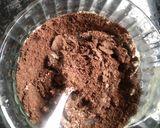 A picture of step 1 of Chocolate idli.