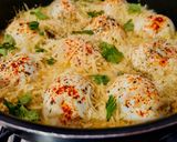 Foto del paso 5 de la receta: HUEVOS🥚Turcos Al Hogao🍅🌶️🫑🧅 Colombiano y Tocineta🥓...!
