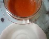A picture of step 5 of Oven baked carrot strips with smooth mashed potatoes and homemade garlic tomato sauce.