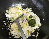 青醬透抽炒飯&芹菜葉蛋花湯的食譜步驟6照片