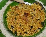 A picture of step 8 of Poha Chivda.