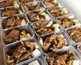 A picture of step 1 of Chicken and dryfish peppersoup.