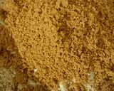 A picture of step 7 of Soybean flour laddu.
