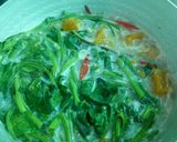 Foto langkah ke 5 dari resep Bobor Kangkung Labu Kuning.