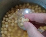 A picture of step 3 of Boiled Channy(ChickPeas).