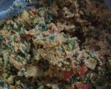 A picture of step 3 of Crispy Mix Veg bhaji Pakodas.