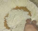 A picture of step 3 of Sindhi methi koki.
