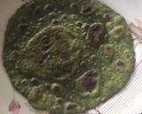 A picture of step 4 of Palak veg Roll.
