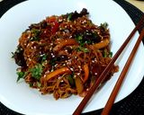 Une image de l'étape 8 de Nouilles chinoises.