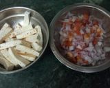 A picture of step 1 of Mayo Frankies.
