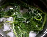 A picture of step 1 of Spinach Poha.