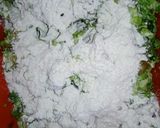 Foto del paso 3 de la receta: Tortitas de brócoli con lechuga rizada a la Mario, s