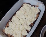 Foto del paso 5 de la receta: Tarta de galletas de mamá con chocolate y coco