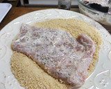 Foto del paso 2 de la receta: Milanesas con yogur al orégano