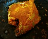 A picture of step 2 of Pomfret fish fry.