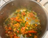 A picture of step 6 of Yellow Rice with Jalapeños and Tomatoes.