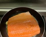 Foto del paso 1 de la receta: Salmón rosado con salsa de hongos