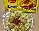 A picture of step 12 of Maggi momos.