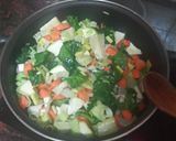 Foto del paso 2 de la receta Crema vegana de espinacas y lechuga