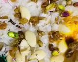 A picture of step 5 of Mutanjan "3 Coloured Zarda".