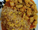Foto del paso 6 de la receta: Pollo en salsa roja de tortilla