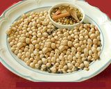 A picture of step 1 of Chana masala (chole).