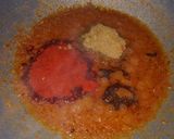 A picture of step 5 of Chilli garlic potato.