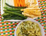 Hình bước làm 2 của món “KhoaiPap” kimbap eat clean