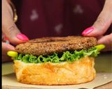 A picture of step 9 of Rajma Kebab Sandwich￼.